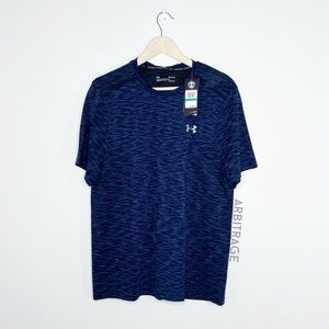Under Armour Heather Blue Heat Gear Tee